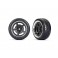 Extra wide Rr Tires and wheels (black chr.wheels+2.1' Response t.)