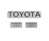 1987 Toyota Xtra Cab Metal Emblems