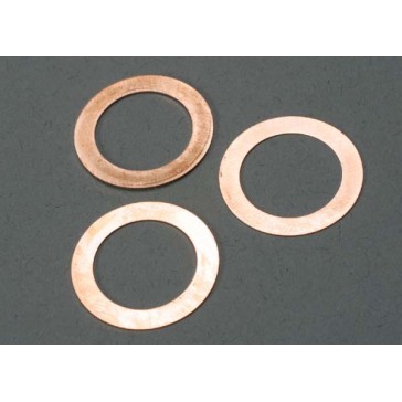 Gaskets, cooling head: 0.15, 0.25, 0.35mm (1 each) (TRX 2.5,