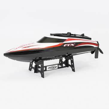 BLACK VORTEX HIGH SPEED R/C RACE BOAT 44CM