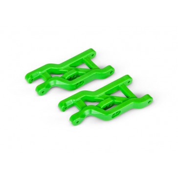 Suspension arms, green, front, heavy duty (2)