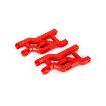 Suspension arms, red, front, heavy duty (2)