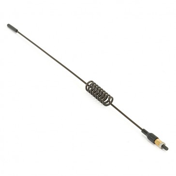 SHORT ANTENNA/FLAG POLE 235MM - BLACK