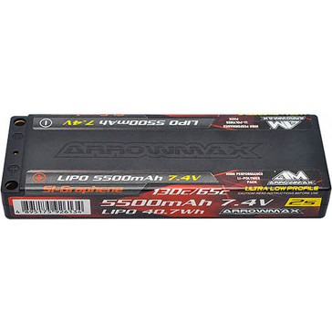 Lipo 5500mAh 2S TC ULP 7.4V-65/130C