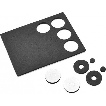 Foam Adhesive Body Washers-12pc