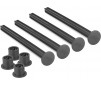 1/8th Off-Road Tire Stick - 4 Tires Black-4pc