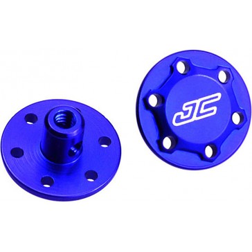 RC10 Finnisher Wing Buttons-Blue