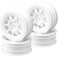 9 Shot-2.2" Front Wheel (White)-4pc