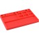 Parts Tray, Rubber Material - Red