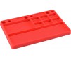Parts Tray, Rubber Material - Red