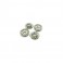 Low Pro M4 Large Fl Serrated Ti Nuts (4)