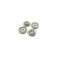 Low Pro M4 Large Fl Serrated Ti Nuts (4)