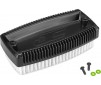 Wash Brush w/Mounting Screws-Black