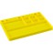 Dirt Racing Products-Parts Tray, Rubber-Yellow