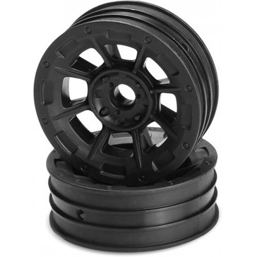 Hazard-1.9" RC10 Front Wheel-Black