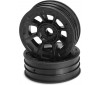 Hazard-1.9" RC10 Front Wheel-Black