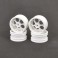 Wheel Y Spoke 25mm - White pk4