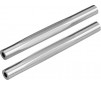 RC10 Diamond Wing Tubes, Silver-2pc