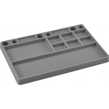 Parts Tray, Rubber Material - Gray