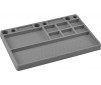 Parts Tray, Rubber Material - Gray