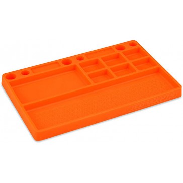 Parts Tray, Rubber Material - Orange