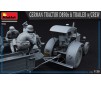 German Tractor D8506 + Tr. + Crew 1/35