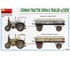 German Tractor D8506 + Tr. + Crew 1/35