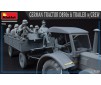 German Tractor D8506 + Tr. + Crew 1/35