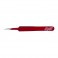 Straight Point Tweezers (Red)