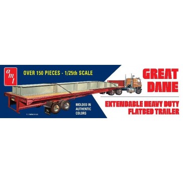 Great Dane Extendable Flat Bed 1/25