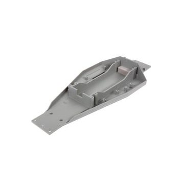 Lower chassis (gray) (use only with 3725R ESC mounting plate)