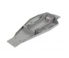 Lower chassis (gray) (use only with 3725R ESC mounting plate)