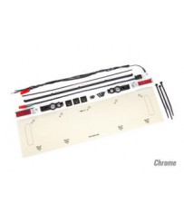 LED lights, tail lights (red) w/ tailgate trim (chrome)