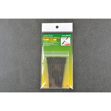 Disposable Mini Flat Brush (10)