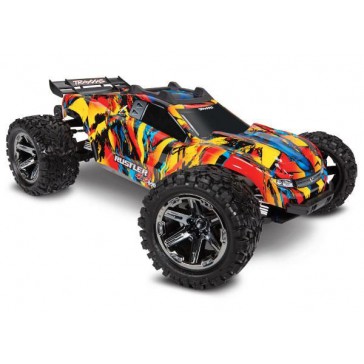 Rustler 4X4 VXL TQi TSM (no battery/charger), Solar Flare