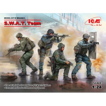 SWAT Team (4 fig)              1/24