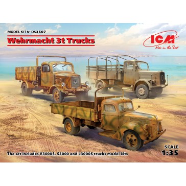 Wehrmacht 3t Trucks            1/35