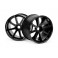 BLAST WHEEL BLACK (115X70MM 7 INCH/2PCS