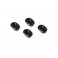 X4 ALU CASTER BUSHING FRONT 3  / REAR 0.5  - 1 DOT (4)