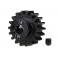 Gear, 18-T pinion (machined) (1.0 metric pitch) (fits 5mm sh