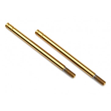 Shock shaft, 3x47mm (GTS) (titanium nitride-coated) (2)