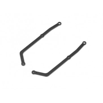 X12'22 GRAPHITE SIDE BRACE 2.5MM - RIGHT & LEFT