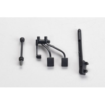 1/12 Type 82 & Type 82e - gear shift operating rod and gas pedal