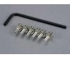 Screws, 3x10mm caphead machine (hex drive) (6)/ lockwashers