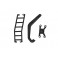 1/18 Katana - Ladder And Spare Tire Bracket