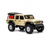 DISC.. SCX24 Jeep Gladiator, 1/24th 4WD RTR, Beige