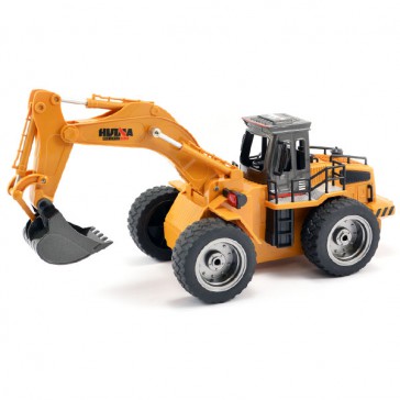 2.4G 6CH RC EXCAVATOR w/DIE CAST BUCKET1/18