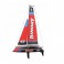 BINARY V2 400mm MINI CATAMARAN SAILBOAT RTR RED