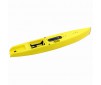 DF65V6 YELLOW HULL (IN CL.SERVO TRAY,DECK EYES,FINBOX