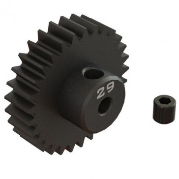 29T 0.8Mod 1/8" Bore CNC Steel Pinion Gear